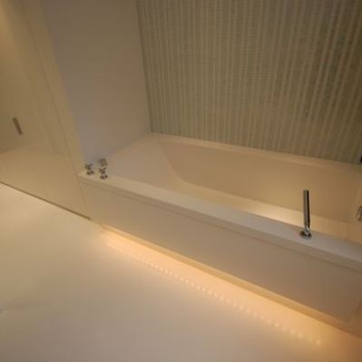Bespoke HI-MACS Thermoformed Bath