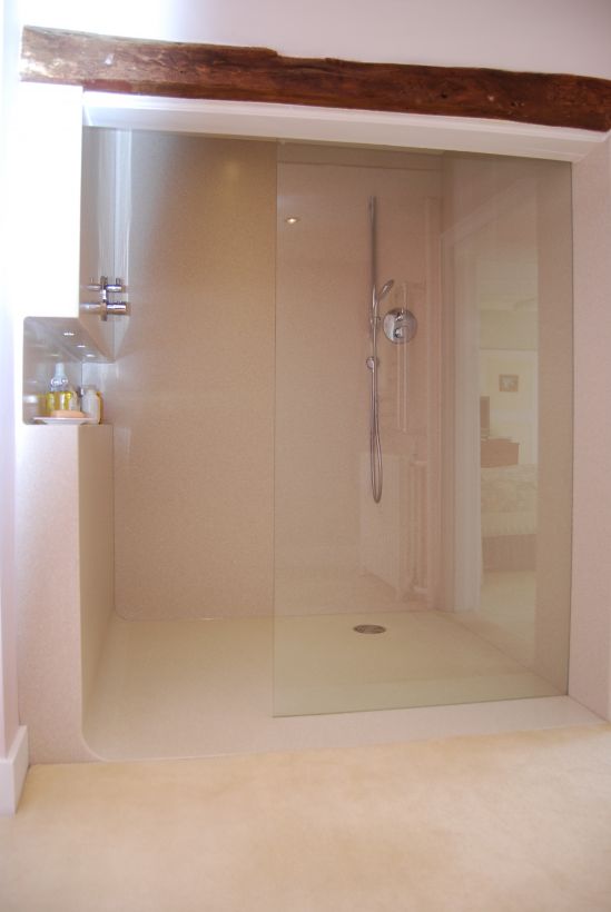Custom Wet Room with Silicone Free Join to Wall Panels