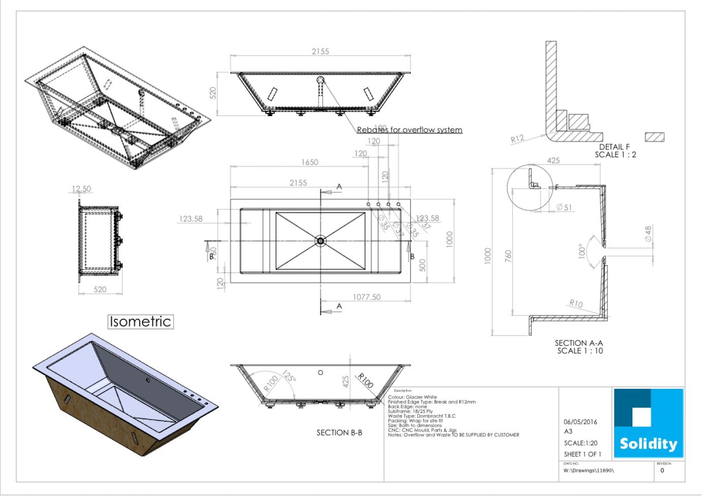 Production drawing