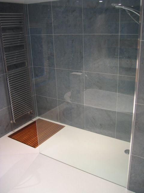 Solidity Wet Room with Duck Board Drying Area